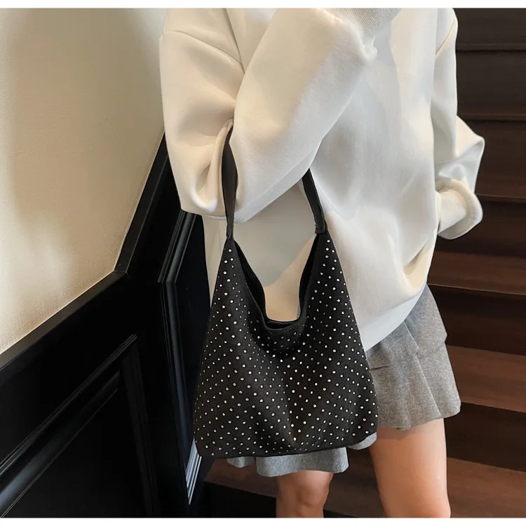 Trendy Diamond Handbag Women's Large Capacity Tote Bag Shoulder Handbag Faionable Women's Bags Trend 2026 Sac À Main Luxe - Image 18