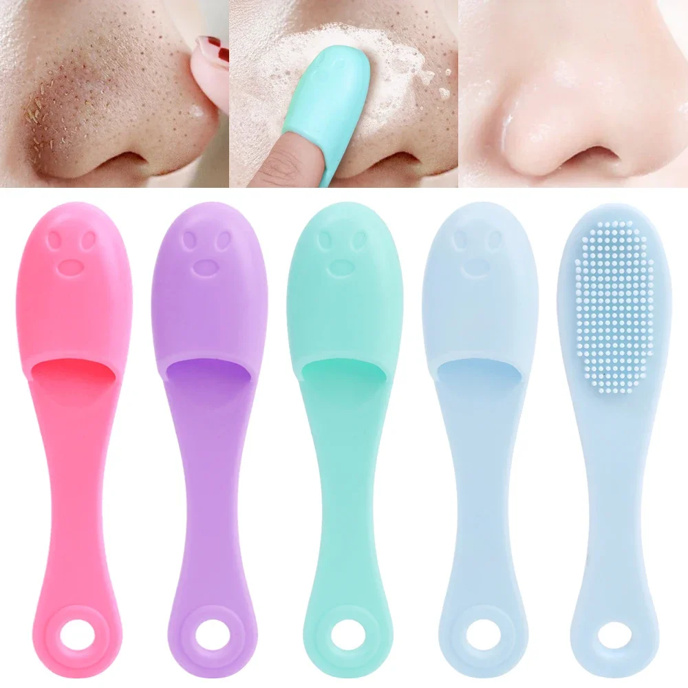 Soft Silicone Facial Cleansing Brush 2 in 1 Silicone Face Mask Brush & Face Scrubber For Exfoliating Massaging Remove Blackhead - Image 11