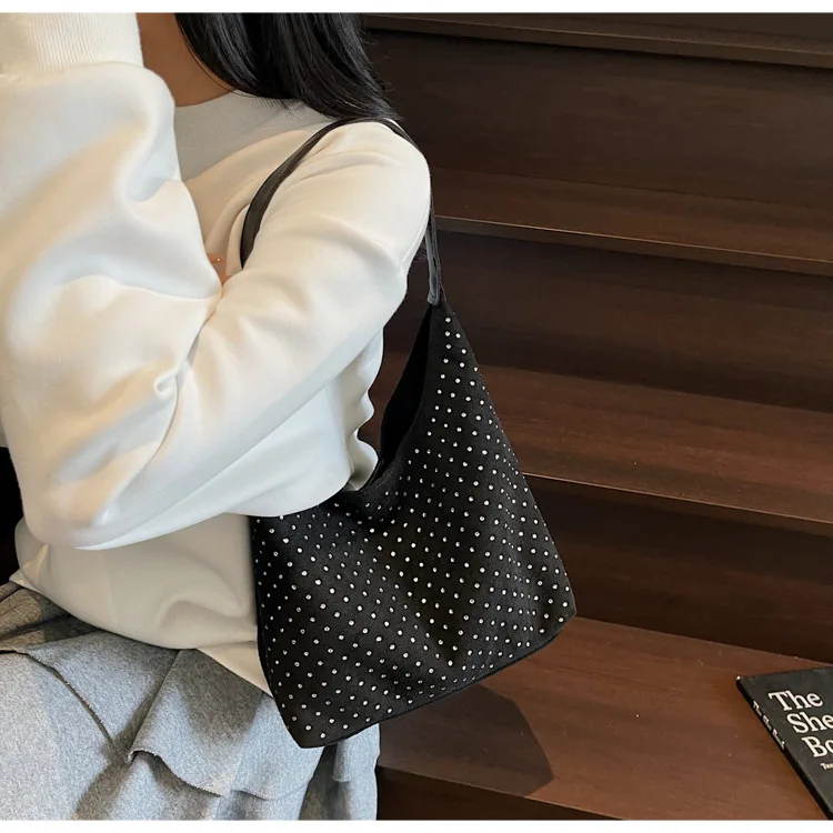 Trendy Diamond Handbag Women's Large Capacity Tote Bag Shoulder Handbag Faionable Women's Bags Trend 2026 Sac À Main Luxe - Image 14