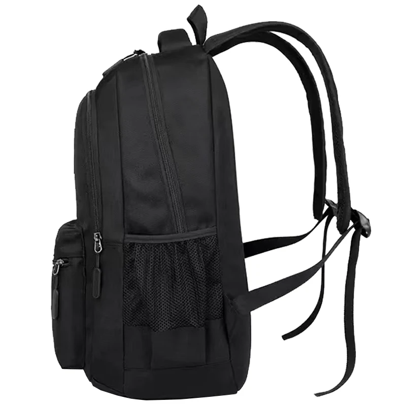 New Trendy Black Backpack Casual School Bag for Daily Commuting Outdoor Trips Festival Gifts - Image 4