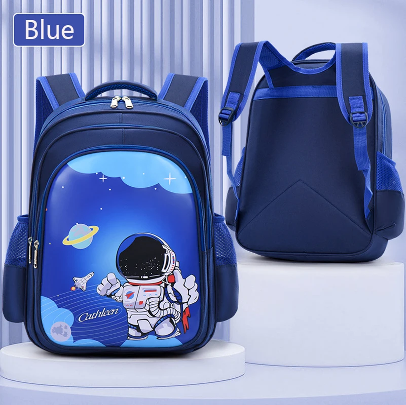 Children Backpack Cute Star Astronaut Kid School Bag Backpack Boy Student Teenagers Waterproof Baby Kindergarten Primary Bookbag - Image 3