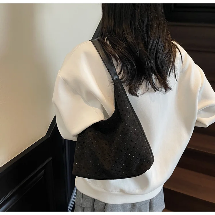 Trendy Diamond Handbag Women's Large Capacity Tote Bag Shoulder Handbag Faionable Women's Bags Trend 2026 Sac À Main Luxe - Image 10