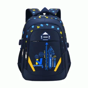 Children's Shoulder Bag Geometry Pattern Kid Backpack In Primary Schoolbag Teen Boy Girl Backpack Book Bag Waterproof Mochila