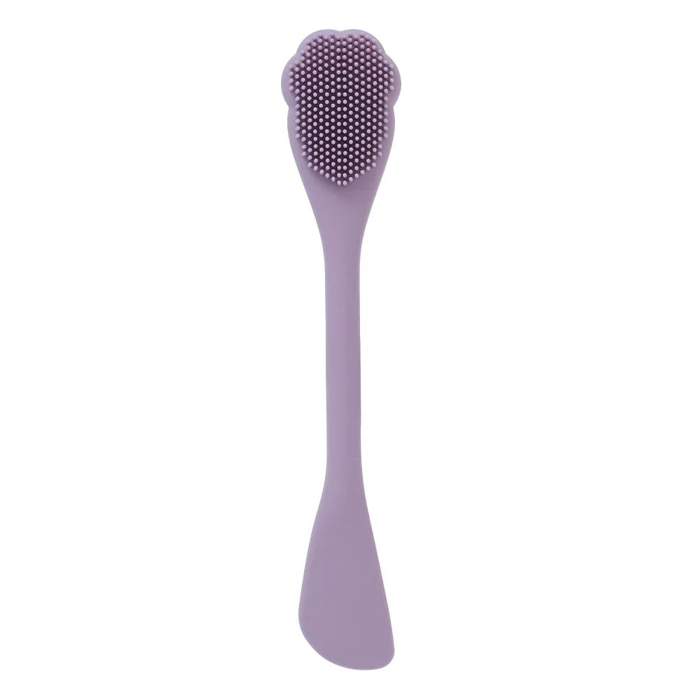 Soft Silicone Facial Cleansing Brush 2 in 1 Silicone Face Mask Brush & Face Scrubber For Exfoliating Massaging Remove Blackhead - Image 18