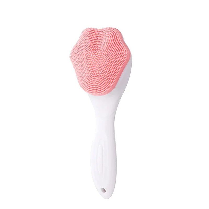 Soft Silicone Facial Cleansing Brush 2 in 1 Silicone Face Mask Brush & Face Scrubber For Exfoliating Massaging Remove Blackhead - Image 7