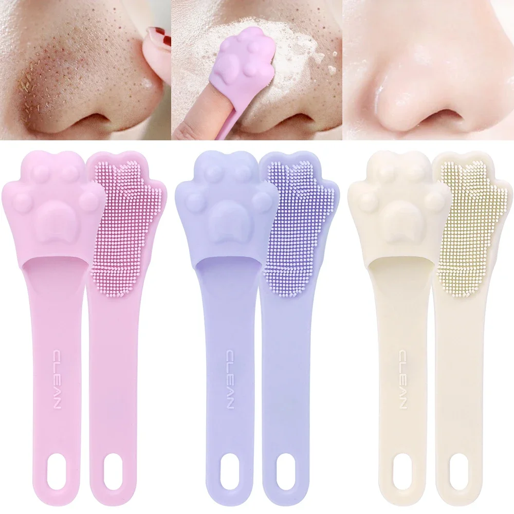 Soft Silicone Facial Cleansing Brush 2 in 1 Silicone Face Mask Brush & Face Scrubber For Exfoliating Massaging Remove Blackhead - Image 13