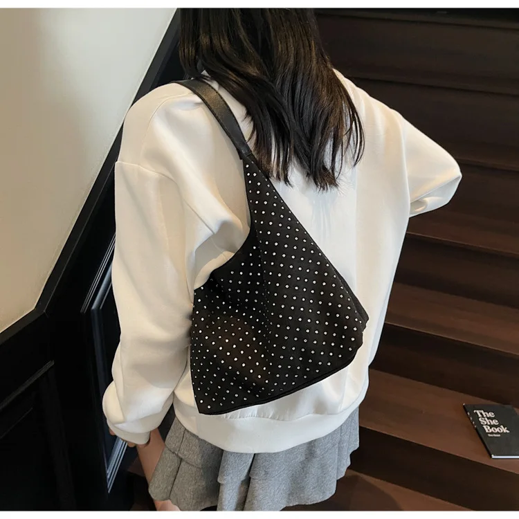 Trendy Diamond Handbag Women's Large Capacity Tote Bag Shoulder Handbag Faionable Women's Bags Trend 2026 Sac À Main Luxe - Image 15