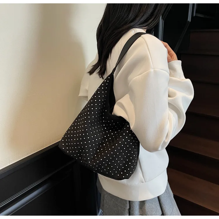 Trendy Diamond Handbag Women's Large Capacity Tote Bag Shoulder Handbag Faionable Women's Bags Trend 2026 Sac À Main Luxe - Image 17