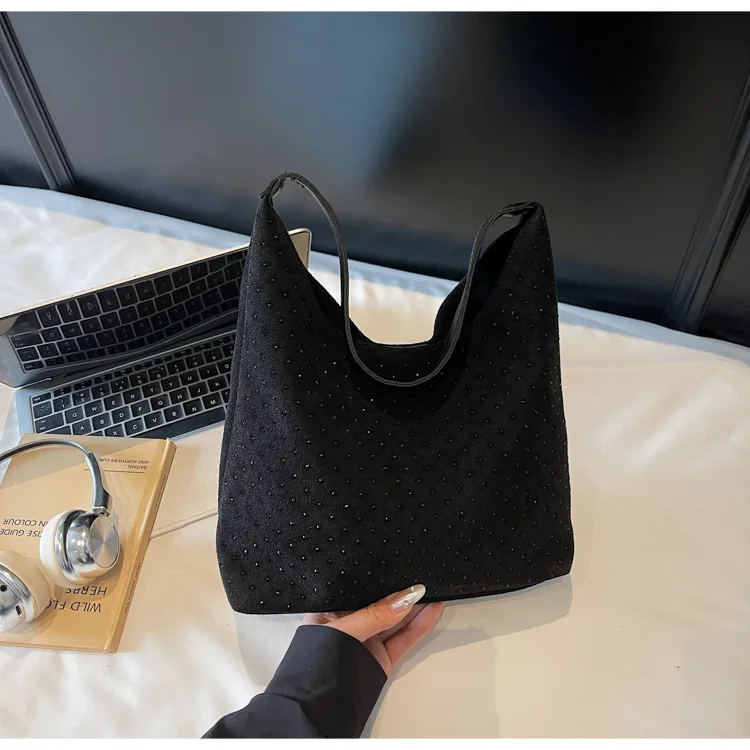 Trendy Diamond Handbag Women's Large Capacity Tote Bag Shoulder Handbag Faionable Women's Bags Trend 2026 Sac À Main Luxe - Image 20