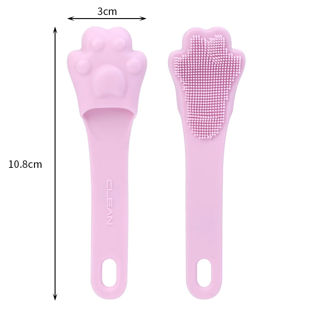 Soft Silicone Facial Cleansing Brush 2 in 1 Silicone Face Mask Brush & Face Scrubber For Exfoliating Massaging Remove Blackhead - Image 21
