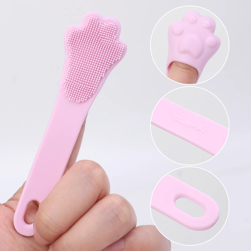 Soft Silicone Facial Cleansing Brush 2 in 1 Silicone Face Mask Brush & Face Scrubber For Exfoliating Massaging Remove Blackhead - Image 37